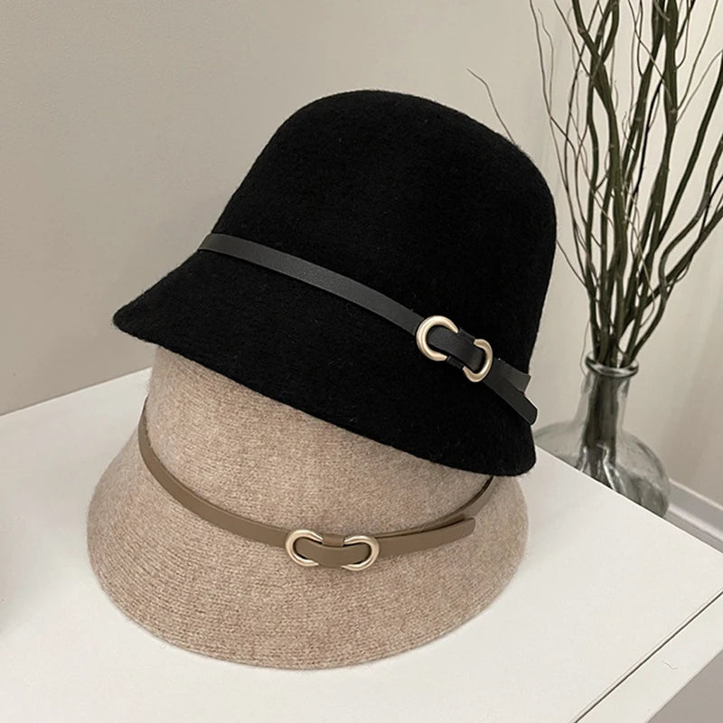 Unisex Wool Bucket Hat