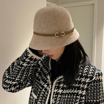 Unisex Wool Bucket Hat