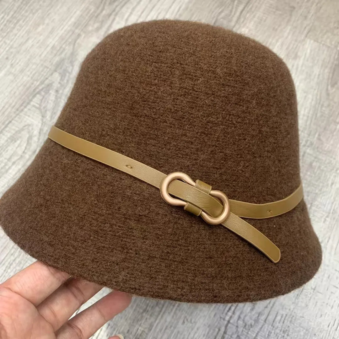 Unisex Wool Bucket Hat