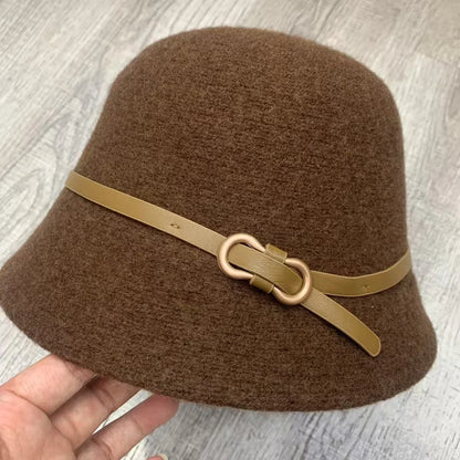 Unisex Wool Bucket Hat