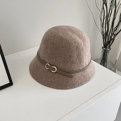 Unisex Wool Bucket Hat
