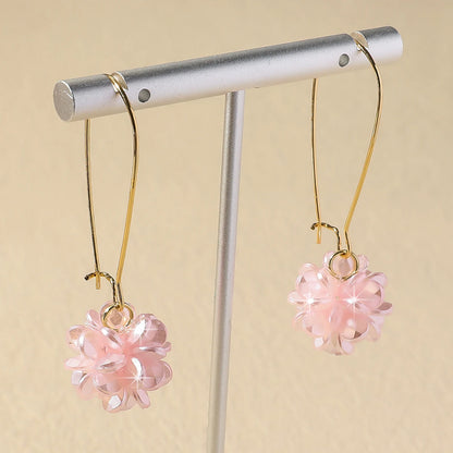DIY Pearl Petal Ball Earrings