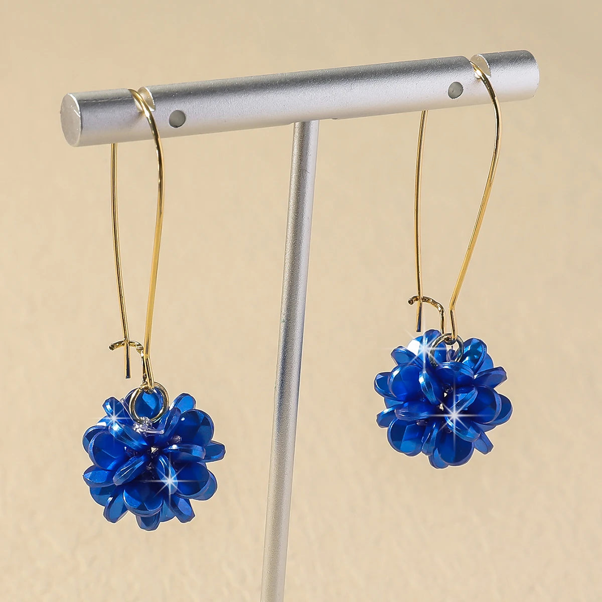 DIY Pearl Petal Ball Earrings