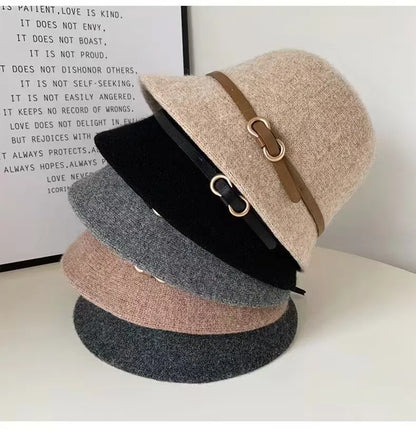 Unisex Wool Bucket Hat