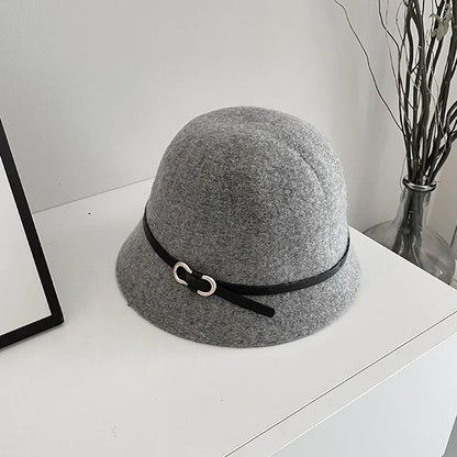 Unisex Wool Bucket Hat